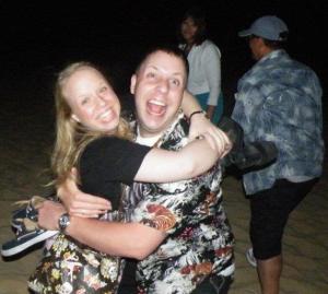 Randy and his fiancee Alicia