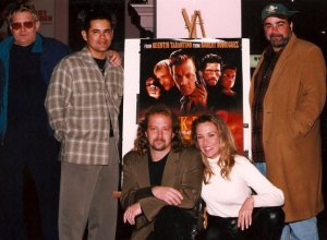 w/ the cast of From Dusk Till Dawn 2: Texas Blood Money